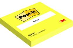 Post-it jegyzettömb 76x76 sárga 6x100 lap