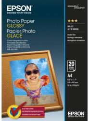 Epson fotópapír, C13S042538, fotópapír, fényes, fehér, A4, 200 g/m2, 20 db, tintasugaras