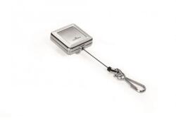 Durable Behúzható fém négyzet alakú korong nyéllel DURABLE JOJO CHROME QUADRO ezüst 1 db