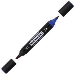 Centropen 1666 permanens marker, dupla kék