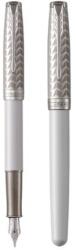 Parker Töltőtoll PARKER Sonnet Metal & Pearl CT 18K -F-