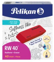 Pelikan RW 40 piros gumi PVC nélkül 40 db