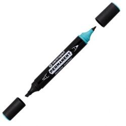 Centropen 1666 permanens marker, dupla zöld