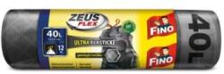 FINO Zeus FLEX 40 ℓ-es újrazárható tasakok, 32 mikron, 55 x 57 cm, ezüst (12 db)