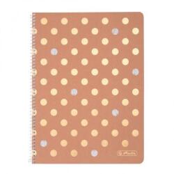 Herlitz Pure Glam A4-es négyzet alakú jegyzettömb, 80 lapos
