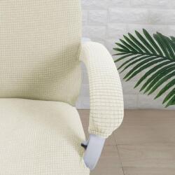 Forcheer 1 pár CIPZÁROS KarfaHuzat forgószékhez (vízlepergető, törtfehér)