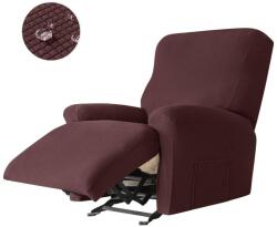 Forcheer Relax Fotel Huzat (enyhén vízlepergető, 1 üléses, barna, rugalmas)