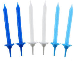 Godan Blue Pattern 3, Kék tortagyertya, gyertya szett (MLG688532)