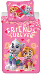  Mancs Őrjárat Friends Furever ágyneműhuzat 140x200 cm, 70x90 cm (BRM018624) - szukits