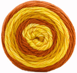  Sweet roll cake, színátmenetes fonal 140g 1047-23 Terrakotta-okker