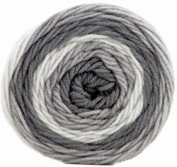  Sweet roll cake, színátmenetes fonal 140g 1047-11 Szürke-krém