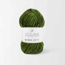  Wolans Bunny Baby Shine, csillogós plüss fonal 820-32 Zöld
