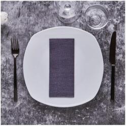 Mapelor Textúrált szalvéta "antracit" 33x40 cm 1/8 hajtás 50 lap/csomag - Mapelor