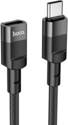 hoco. adapter Type-C (férfi) Type-C (női) U107 1, 2 m fekete