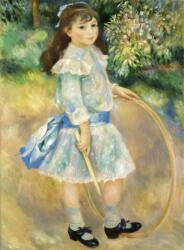 Grafika - Puzzle Pierre Auguste Renoir: Fata cu cerc - 2 000 piese Puzzle
