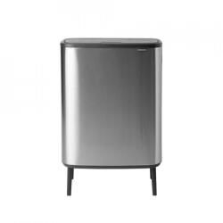 Brabantia Coș de gunoi Brabantia Bo Touch Hi 2x30L, oțel mat, rezistent la amprentă 1001265 (1001265) Cos de gunoi