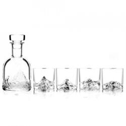 LIITON Set pahare și sticla pentru whisky LIITON PEAKS 5 buc 1006972 (1006972) Pahar