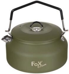 Fox Outdoor Ceainic Fox Outdoor Kettle aprox. 1 L, verde OD, oțel inoxidabil