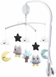 Chipolino Музикална въртележка за легло Chipolino - Бухалчета (MILR02303OWL) - baby