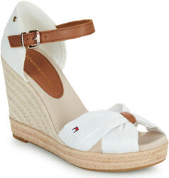 Tommy Hilfiger Espadrile Femei BASIC OPEN TOE HIGH WEDGE Tommy Hilfiger Alb 41