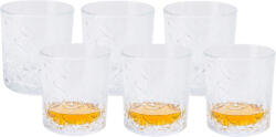 Excellent Houseware Set 6 pahare Excellent Houseware, sticla, 8x10 cm, 340 ml, transparent (KO-170490080) Pahar