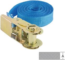 Vormann 008112250BL Chinga de fixare cu clichet 25mmx5m, albastru (008112250BL)