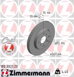 ZIMMERMANN 180.3021. 20 Disc frana