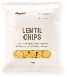 Vilgain BIO Lencse chips 70 g