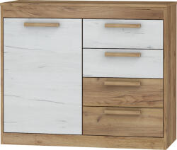WIPMEB MAXIMUS 07 komód craft arany/craft fehér - smartbutor