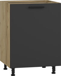 Halmar VENTO D-60/82 alsó szekrény, szín: craft tölgy/antracit - smartbutor