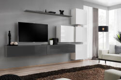 Wipmeble SWITCH 26 szekrénysor IX szürke-fehér - smartbutor