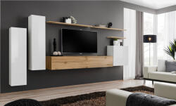 Wipmeble SWITCH 26 szekrénysor I fehér-artisan tölgy - smartbutor