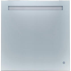 Global TMP LUX Touch fürdőszobai tükör - LED világítással - érintőkapcsolóval - 60 x 65 cm - smartbutor