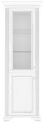 Wipmeble White 010 vitrin 1d1w havas kőris/ezüst fenyő - smartbutor