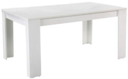 TEMPO KONDELA Étkezőasztal, fehér, laminált DTD, 160x90 cm, TOMY NEW - smartbutor