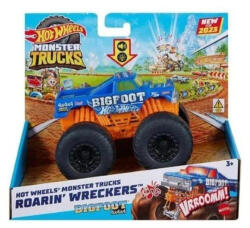 Mattel Hot Wheels Monster Trucks játékautó Roarin Wreckers - Bigfoot 4x4x4 (HDX60_HMM53)