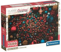 Clementoni 39926 Impossible Compact puzzle - Karácsonyi díszek (1000 db) (39926)