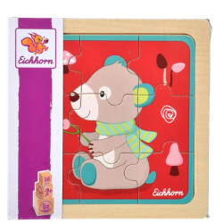 Eichhorn Állatos fa puzzle - Maci (9 db) (100005462_maci)