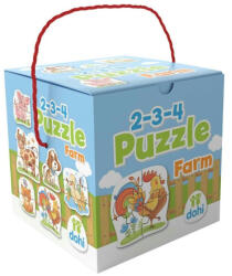 Dohány 2-3-4 Puzzle - Farm (D825-016)