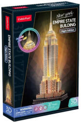 CubicFun 3D világítós puzzle - Empire State Building (37 db) (L539)