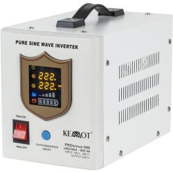 KEMOT UPS pentru Centrale termice KEMOT Sinus Pur URZ3404, 500VA/300W, 12 V, White (URZ3404)