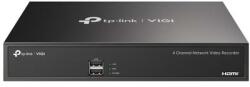 TP-Link NVR rögzítő - NVR1004H (4 csatorna, H265+, 5MP, HDMI, VGA, 2xUSB, 1x Sata(max10TB), audio) (VIGI NVR1004H) - bevachip