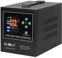 Kemot UPS Centrale Termice Kemot Sinus Pur 800VA 500W 12V Negru (URZ3405-LFP4)