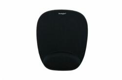 Kensington Egérpad csuklótámasszal (Foam Mousepad with Integral Wrist Rest, Black)