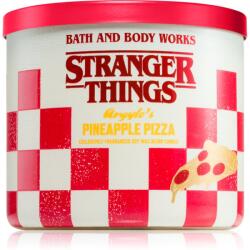 Bath & Body Works Stranger Things Argyle's Pineapple Pizza illatgyertya 411 g