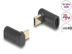 Delock USB-C apa > anya átalakító (60246) (60246) - aqua