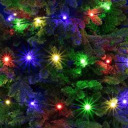 Christmas Lighting DOT LED-es fényfüzér, 15 m, színes (LED158DM) (LED158DM)