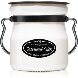 Milkhouse Candle Milkhouse Candle Co. Creamery Cedarwood Cabin illatgyertya Cream Jar 142 g