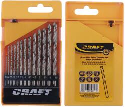 Craft 6462 HSS fúrószárkészlet 13db-os, élköszörült (6462)