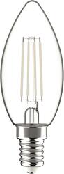 Avide LED White Filament Candle 6.5W, E14, 806lm, WW 2700K (AWLFC14WW-6.5W) (AWLFC14WW-6.5W)
